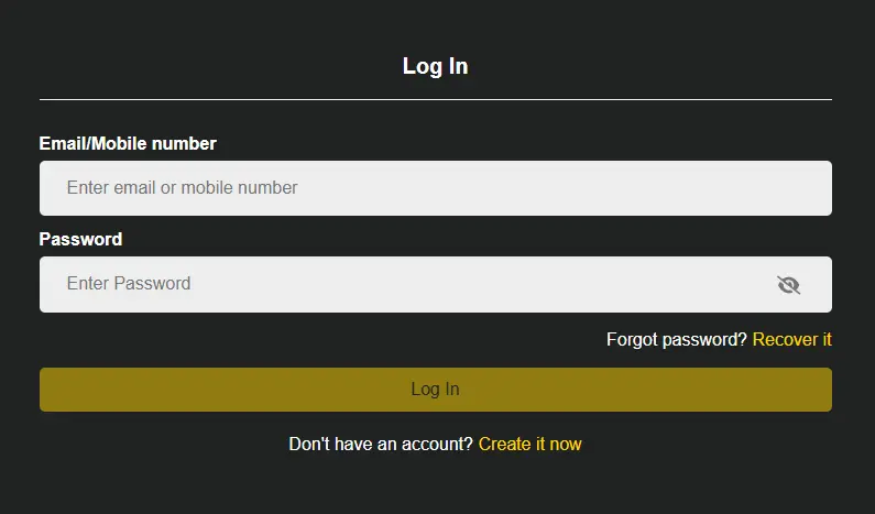 Login
